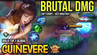 GUINEVERE BEST BUILD 2024 | BUILD TOP GLOBAL GUINEVERE GAMEPLAY | MOBILE LEGENDS✓