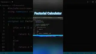 Factorial Calculator using C++ | Code Leos