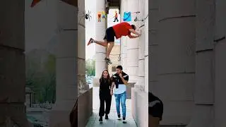 Parkour with Emojis pt.83😂🤟 #kiryakolesnikov #prank #funny #comedy #stunt #sports #parkour #flip