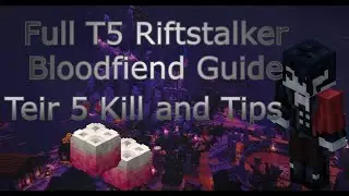 Full Guide On Tier 5 Vampire (Riftsalker Bloodfeind) T5 Kill and Tips