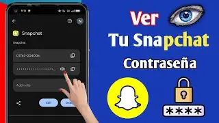 Cómo ver tu contraseña de Snapchat - 2024 || Ver tu contraseña de Snapchat si la olvidaste