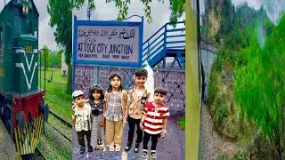Attock To Jand Journey In Jand Passenger Train || Seven Sisters Tunnel || Pakistan Railways