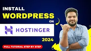 How to Install WordPress in Hostinger | Hostinger WordPress hosting setup