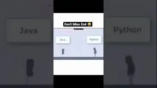 Java vs Python 😂😂😂 | #java vs #python | #shorts #codewithshani