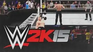 WWE 2K15: Lesnar Walks Out