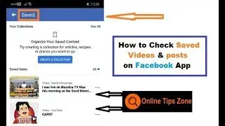 How to check Saved posts on Facebook