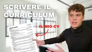 Come scrivere un CV [+ Il mio Curriculum]