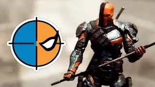 Распаковка Дезстроука Deathstroke (серия Batman Arkham Origins) от Gikman