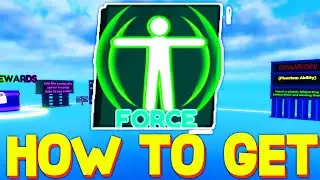 HOW TO GET FORCE ABILITY in BLADE BALL! ROBLOX