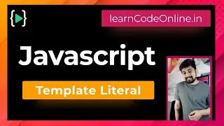 Template literals in javascript