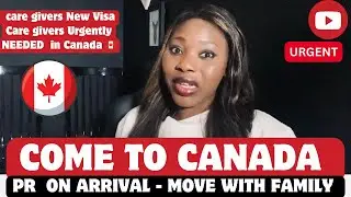 MOVE TO CANADA 🇨🇦 NOW - CAREGIVERS FREE SPONSORSHIP - PR ON ARRIVAL-how to apply / companies hiring