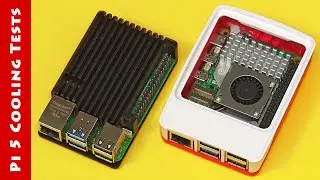 Raspberry Pi 5 Cooling: Official Case vs Geeek Pi Heatsink Case