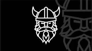 Tutorial Desain Logo Lineart Viking | Tanpa Suara