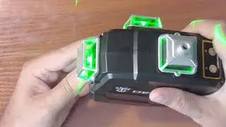 Тестирование лазерного уровня нивелира DEKO  DKLL12PB1