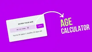 Create Age Calculator using JavaScript