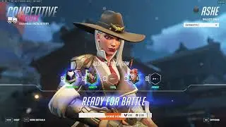 ASHE GOD! GALE ASHE OVERWATCH 2 SEASON 9 GAMEPLAY TOP 500