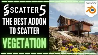 How to use Scatter 5 on Blender FOR FREE - Scatter 5 Beta