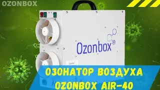 Озонатор воздуха Ozonbox AIR 40. Очиститель воздуха. Озонирование