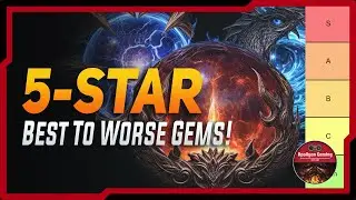 Ranking Best To Worse 5-Star Gem In DIablo Immortal - Tier List