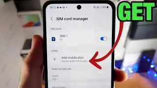 How To Activate ESIM in Samsung Galaxy Z Flip 4! [use]