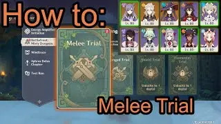 Melee Trial Misty Dungeon Event - Genshin Impact