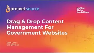 Drag & Drop Content Management For Government Websites