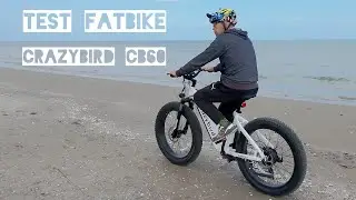 FATBIKE ELETTRICA PER TUTTI I TIPI DI TERRENI CRAZYBIRD CB60 IN TEST