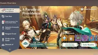 A Parade of Providence [act 2] ▢ Beginnings and Endings [GENSHIN IMPACT]