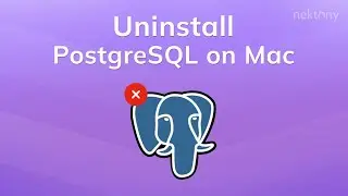 How to uninstall PostgreSQL on Mac