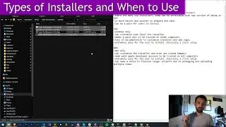 Extensions QuickTip - Types of Installers and When to Use