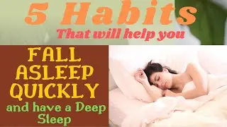 5 Habit that will Help you Fall Asleep Quickly - #sleep #fallasleepfast #information #meditation