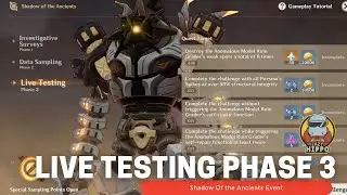 Shadow of The Ancients Event - Live Testing Phase 3 , Genshin Impact 2.1