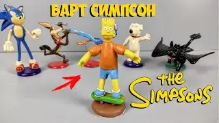 БАРТ СИМПСОН ( THE SIMPSONS ) ИЗ ПЛАСТИЛИНА | ЛЕПИМ ВМЕСТЕ