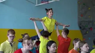 Танцевальный флешмоб к 50-летию Красногвардейского района