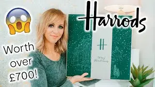 HARRODS BEAUTY ADVENT CALENDAR UNBOXING 2020 - PREMIUM BEAUTY CALENDAR WORTH OVER £700!