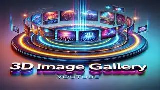 3D Image gallery using pure css 