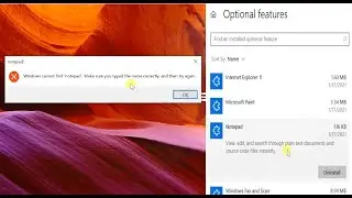 How to Fix Some Built-in Apps (MS Paint , Notepad, etc.) Not Working in Windows 10 after Reset PC