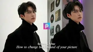 How to Change Background of Your Picture | How to Change Background in Photo Using PicsArt ✨☁️