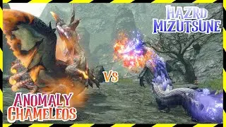 Risen Chameleos Vs Violet Mizutsune (Hazard Edition) | The Science of Hazard Monsters!