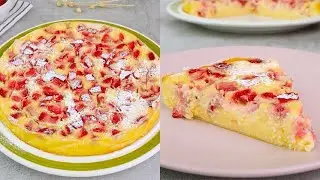 Strawberry and ricotta cake: delicious and easy to make!