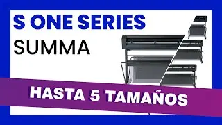 ✂️ Plotters de corte Summa S One Series para FABRICAR PEGATINAS, TARJETAS y PACKAGING