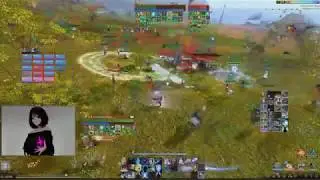 ArcheAge | Сервер Нуи | Большая семья с разбитым лицом на Анталлоне PvP 05.05.19