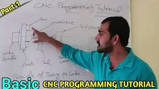 Basic CNC Turning Programming For Beginners || CNC Turning Programming