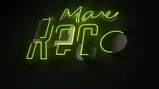 3282  - Neon Light Logo Reveal Animation Intro Opener Motion Graphic