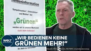 SCHELLHORN: Möchte diese Ideologie nicht unterstützen! Autolackierer boykottiert die Grünen!