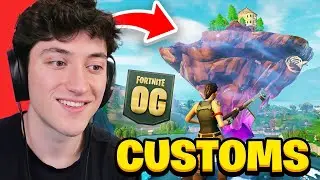 🔴LIVE - OG FORTNITE CUSTOMS! (V-Bucks Prize by Good Gamers)