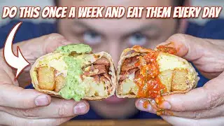 How To Meal Prep The Perfect Breakfast Burritos