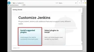 Install Jenkins on Windows 10