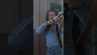 Tremors 2: Aftershocks (1996). S. S. Wilson 📽 Fred Ward uses a Westley Richards  Rifle.