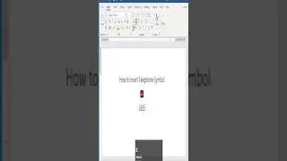 Shortcut Key to insert Telephone Symbol in MS word#telephone#shortcut#shortcutkeys#computer#shorts